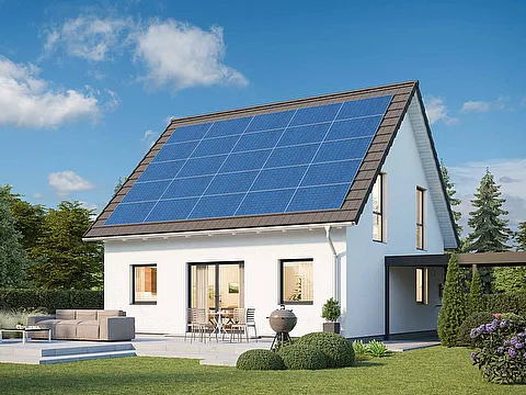 Platzwunder Haus 4 - Gartenansicht