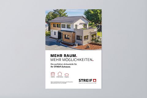 Prospekt für Anbauteile