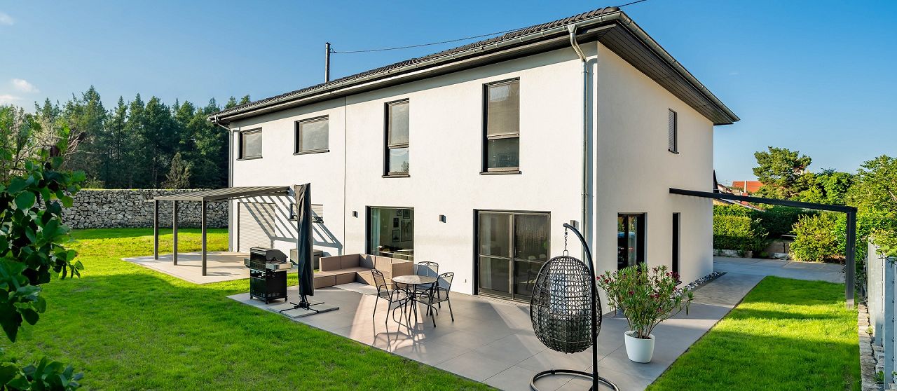 Anbau an ein bestehendes Haus Sonderfall Walmdach